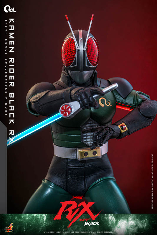In Stock Cj Limited Hot Toys Ht Kamen Rider Black Rx 1/6 Scale Collectible Figure