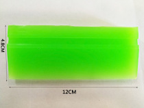 Car transparent film tool car clothing film scraper green rubber soft scraper beef tendon scraper TPU film scraper