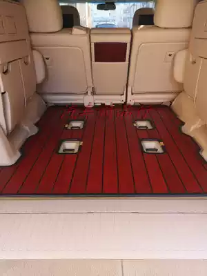Rand CRUISERlc200 solid wood trunk mat cruiser floor mat Lexus lx570 rear car mat