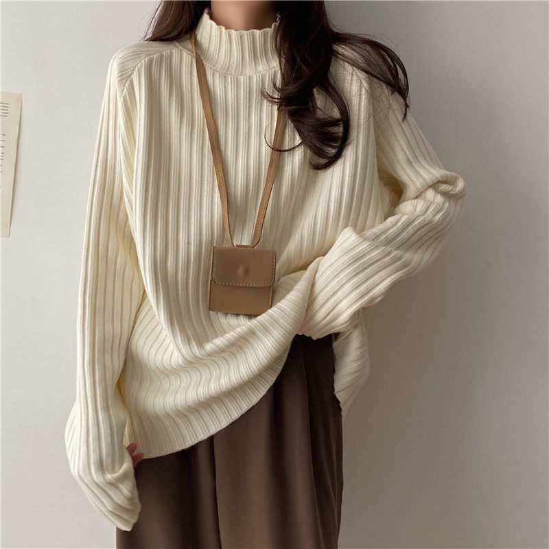 Pregnancy Woman Dress Autumn Winter New Pregnant Woman Sweater High Collar Autumn Clothing Fashion style Beating Undershirt Spicy Mother Hitchy Jersey Blouse-Taobao