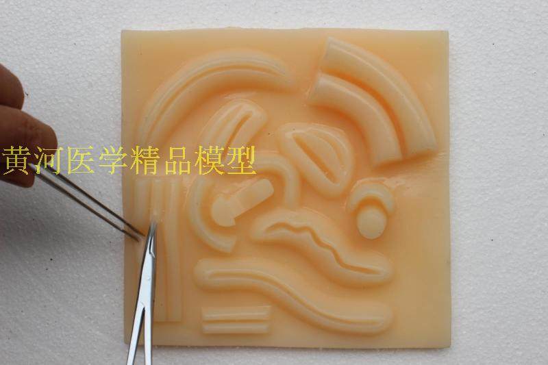 腹腔镜缝合模块 3D缝合练习模块 腹腔镜训练模拟器皮肤缝合模块