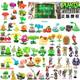 Plants vs. Zombies toys complete set single piranha banana rocket corn cannon carrot giant zombie