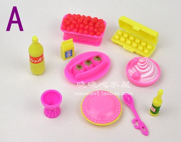 Mặc quần áo búp bê 6 điểm cho bé đồ chơi nhỏ chơi nhà đạo cụ mini xe đẩy, v.v. búp be lol