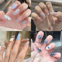Nail Patch Mechia Patch Fake Nail Student Nail Sheet Finished Nail Sheet Wearables Nail Sheet Removable Nail Sticker