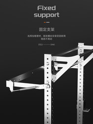 Daqijiang stainless steel folding squat rack half-frame lifting folding barbell free bench press multi-functional home