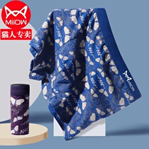 Cat mans mens underwear Modale soft and comfortable flat corner briefs with enlarged code loose crotch 4-corner shorts head