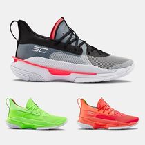 Curry 7th generation UA ​​starting basketball mens shoes home mandarin duck Curry8 black month Chinese New Year candy green Christmas girl 6