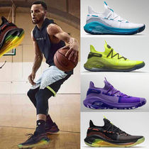 Curry 6th Generation UA ​​Basketball Mens Shoes Christmas Snowflake Home Theater Curry7 Violet All-Star China Line Girl 4