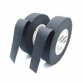 Electrical tape insulation tape imported automobile wiring harness tape cloth base high temperature resistant black polyester cloth flannel tape