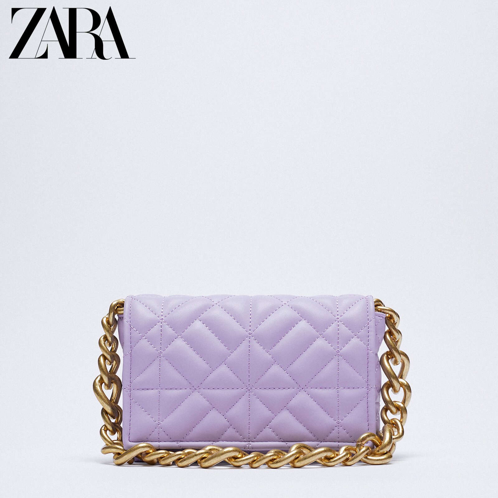 VioletZARA Female bag summer 2021 new pattern fashion Versatile chain Quilting The single shoulder bag Axillary bag