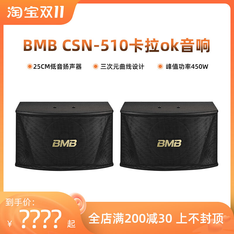 BMB510 home KTV audio home living room karaoke set theater bar 10 inch speaker