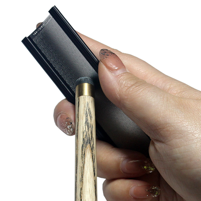 Billiard cue leather head grinder rod head metal frosted plate steel file repair rod billiard cue gun head repair tool