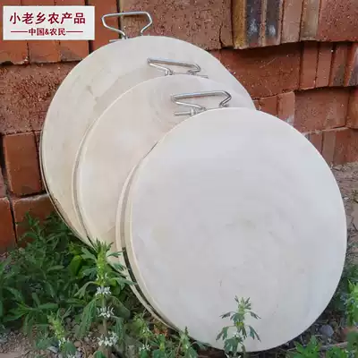 Xiaoliang pure Willow Wood good vegetable Pier solid wood chopped meat cut bone commercial board chop bone thickened round log meat Pier