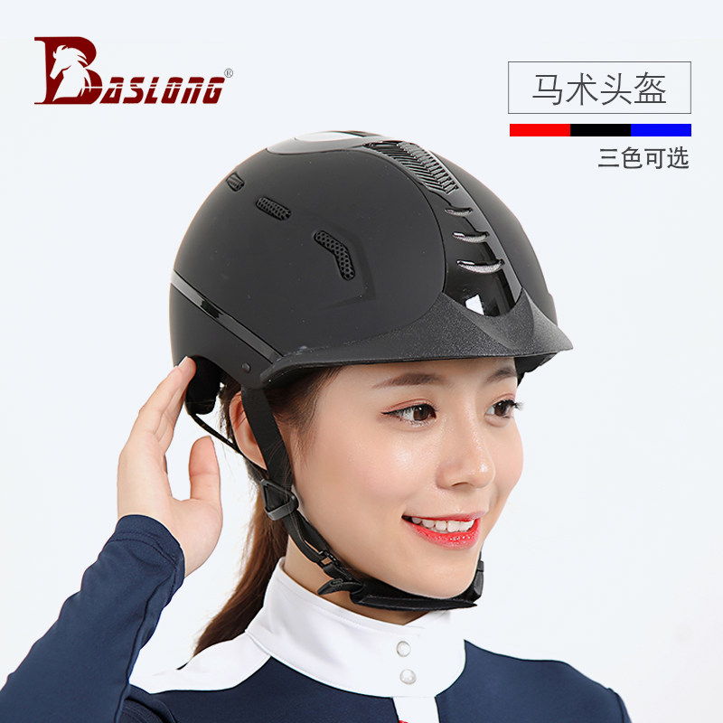 Eight foot dragon professional riding helmet Equestrian hat Equestrian equipment safety breathable adjustable unisex children