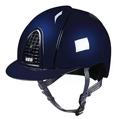 Italian original imported KEP equestrian helmet riding hard hat equestrian competition men and women with metal Blue