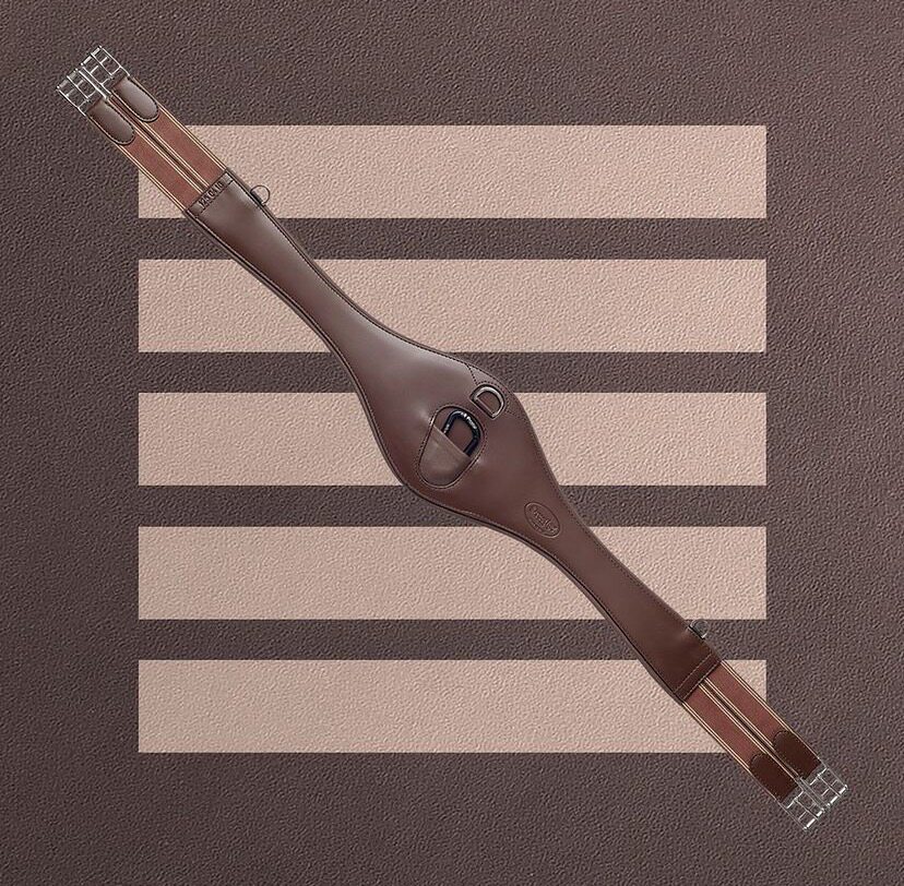 Italian Prestige equestrian tripe with small breast plate belly with full cow leather equestrian competition original import