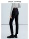 Vega Chang Straight-Leg Jeans for Women 2026 Spring New Vintage Loose Slimming Petite Wide-Leg Pants