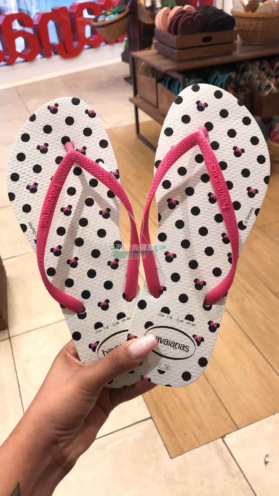 Новая точка Бразилия счётчик подлинные Havaianas Havana Mouse Mouse Mi Ni тибетский женский Body Drag