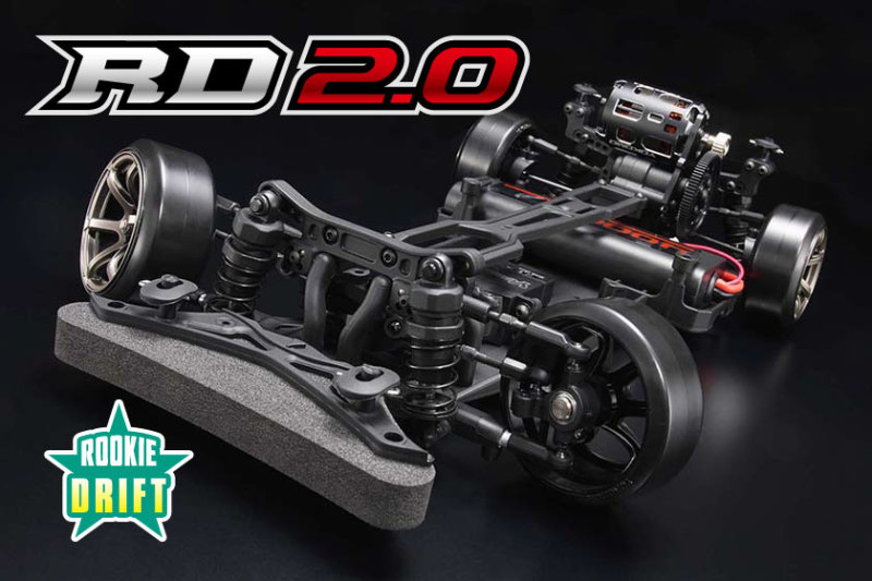 Yokomo Rookiedrift Rd2.0 1/10 New Professional Rc Rear-Wheel Drive Drift Car Frame Kit Yd2