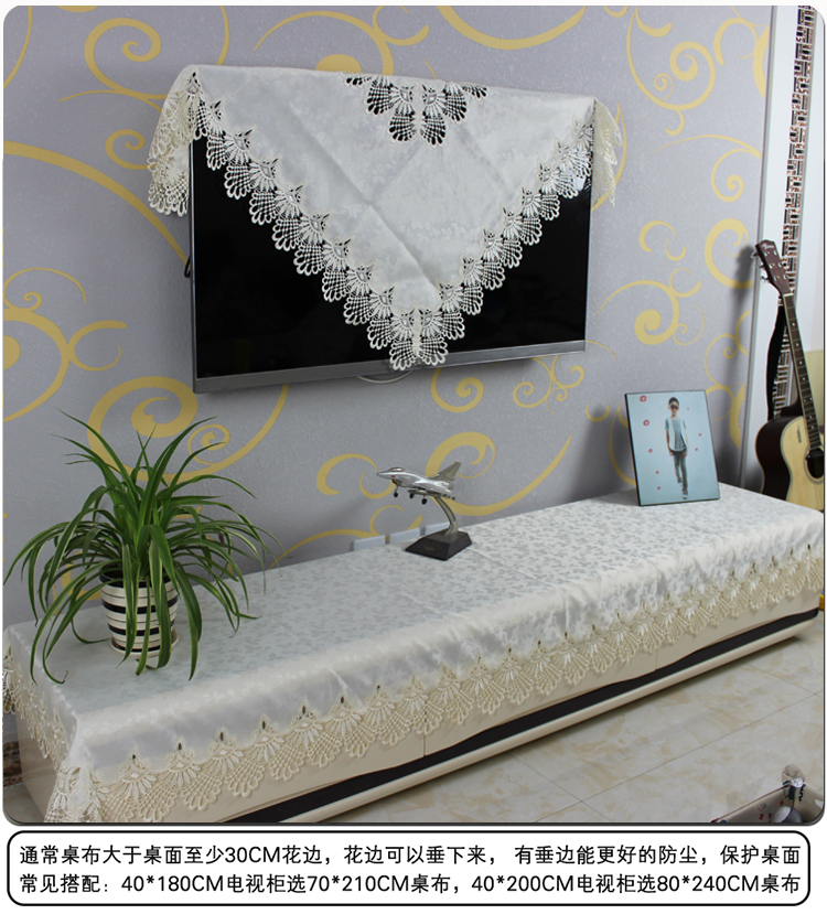 Khăn trải bàn châu Âu vải tròn ren in khăn trải bàn tròn khăn trải bàn tròn bàn cà phê tròn bàn ăn khăn trải bàn khăn trải bàn khăn trải bàn đen