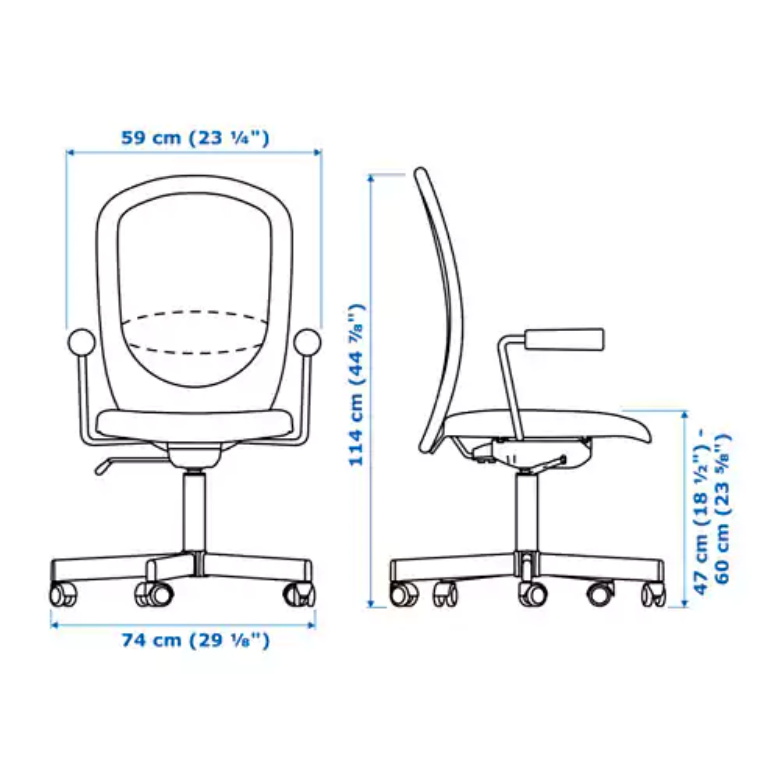 Ghế quay có mua armrests IKEA IKEA nhà Fu vượt qua an ninh chính hãng với một văn phòng thoải mái - Cái ghế sopha gỗ