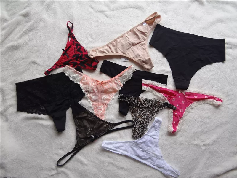 Трусы-белье, японские сексуальные дышащие черные брюки, кружевные штаны