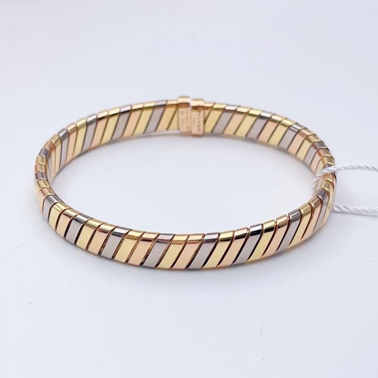 Bulgari Three-Color Open Bracelet Box W62389