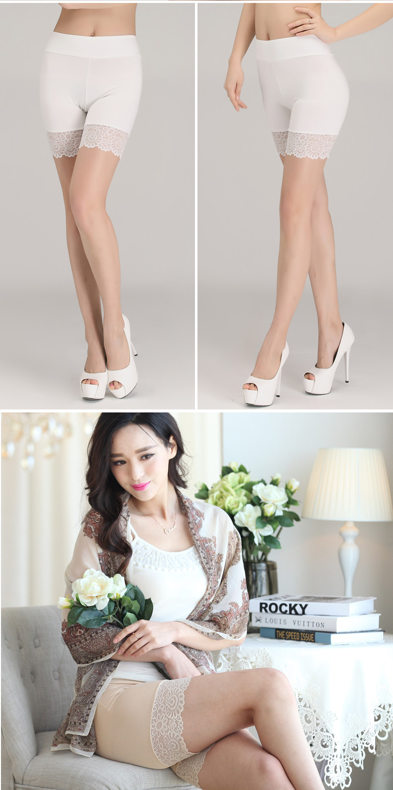 Slip Moyen-âge YN8084 en spandex - Ref 640663 Image 23