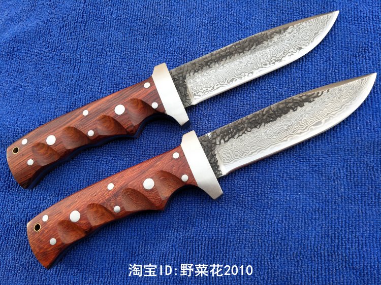 Handmade rèn tám xô sao nhỏ dao thẳng săn dao cắm trại ngoài trời tìm kiếm bộ sưu tập cuộc sống dao Thụy Sĩ dao sắc dao đa năng quân đội
