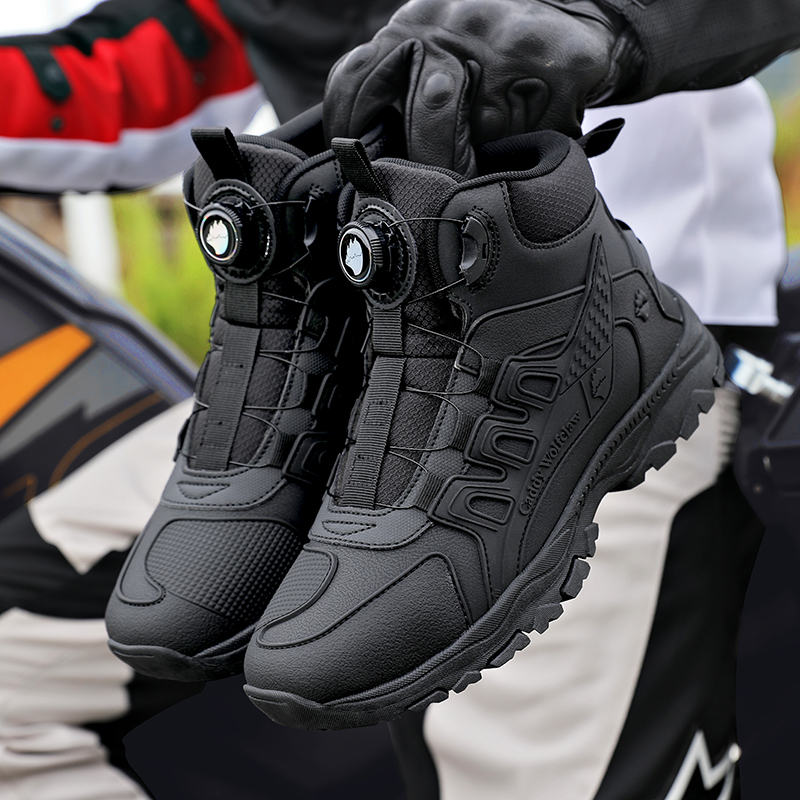 Aofanxin 2026 Autumn/Winter Lightning 9Pro Motorcycle Riding Shoes for Men, Professional Outdoor Motorcycle Travel Waterproof Road Shoes Aofanxin 2026 Autumn/Winter Lightning 9Pro Motorcycle Riding Shoes for Men, Professional Outdoor Motorcycle Travel Waterproof Road Shoes