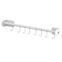 Sanxita kitchen hanging rod without punching hook wall-mounted kitchen utensils spatula spoon storage rack 3271