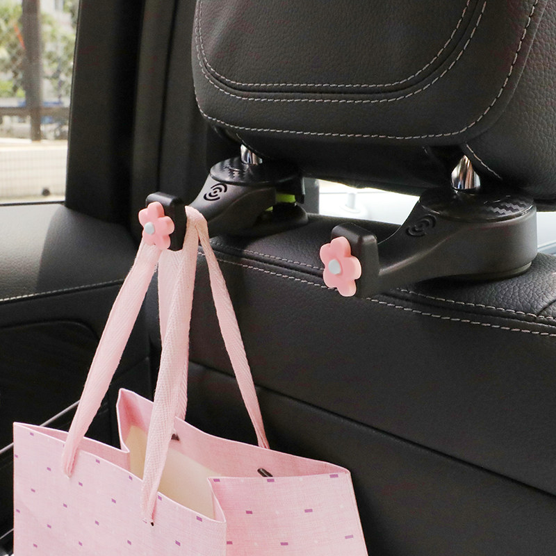 Car hook cartoon cute car multi-function storage creative and practical rear seat back hook car hook female