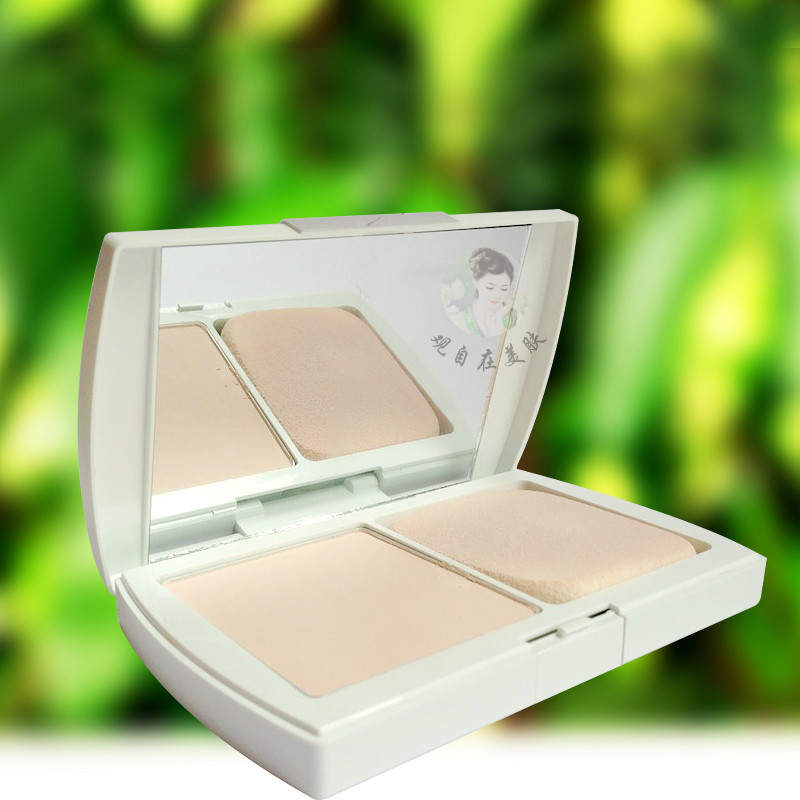 Xác thực trong nước như mới Nuskin vần ướt và khô sử dụng kép kem nền kiểm soát kem che khuyết điểm trang điểm phấn trang điểm nude - Bột nén perfect diary phấn phủ