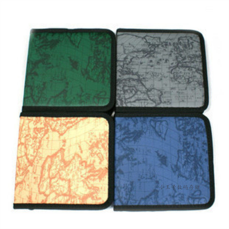CD Packs World Map Packs 40 Pieces CD Packs CD Packs CD Dvd Box Cd Dvd Box Containing Bag Disc