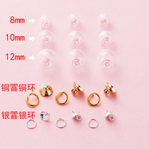 Lanugo souvenir collection bottle diy homemade material package glass ball hollow glass cover 8mm 10mm 12mm