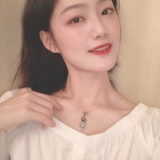 Ожерелье, подвеска ручной работы, сувенир, серебро 925 пробы