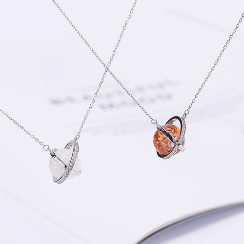 Детский сувенир, детская подвеска, ожерелье, серебряный браслет ручной работы, серебро 925 пробы