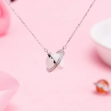 Детский сувенир, детская подвеска, ожерелье, серебряный браслет ручной работы, серебро 925 пробы