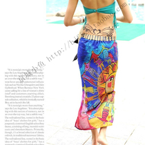 Crazy sale 13-color beach style yarn beautiful swimsuit Big scarf Beach towel Wild big shawl skirt