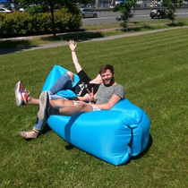 Europe and the United States burst lazy sleeping bag outdoor portable inflatable sleeping bag White-collar office nap bed Lazy Bag