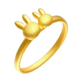 Золотое кольцо для невесты, женский стиль, не выцветает