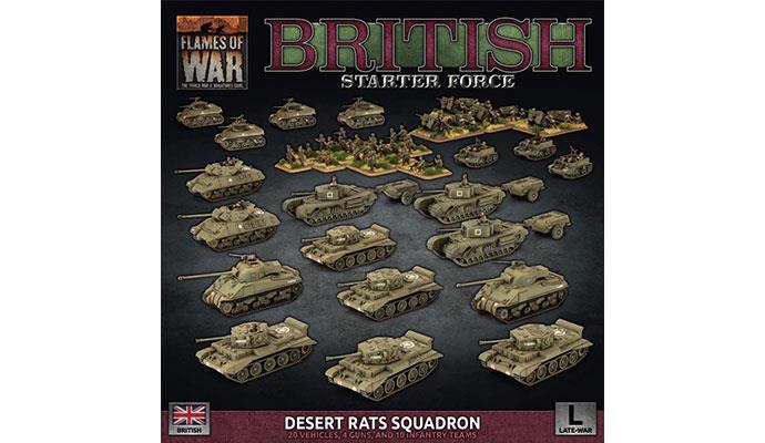 Desktop War Soldiers Chess] FOW War Flames of War World War II Great Britain Package BRAB13