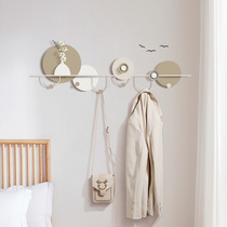 Entrance wall hanging clothes hanger creative entrance door porch decoration shoe cabinet clothes hook hotel hotel wall hanging wall