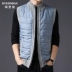 2019 thu đông nam giản dị cộng với nhung dày ấm áp áo khoác vest nam áo len vest vest nam - Dệt kim Vest Dệt kim Vest