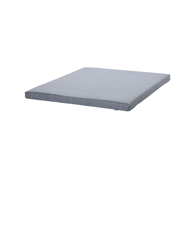 Ikea Ogoni Foam Mattress Single Double Mattress Hard Type Light Blue