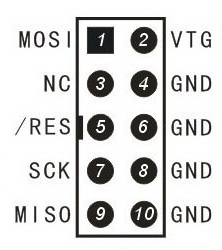 AVR ISP Downloader / Download Line / Programmer Support Studio 4/5/6/7 / Compatible with Original STK500