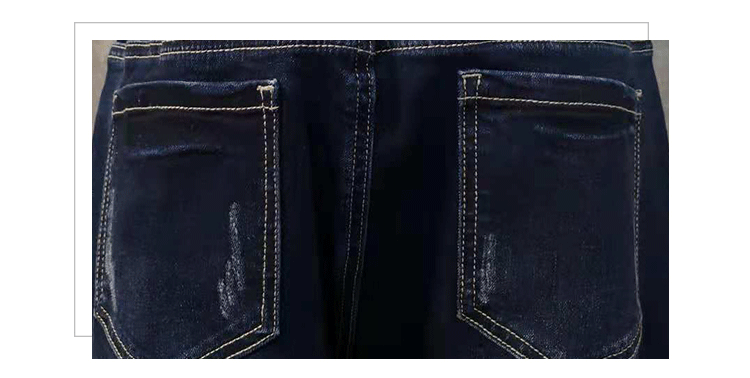 Patina 2018 mùa đông mới của phụ nữ Hàn Quốc quần jeans ống rộng chân mỏng 1649551000 quần tây nữ ống suông đứng