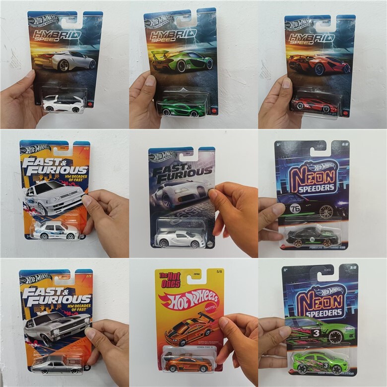 Hot Wheels Alloy Car Models Silver Label Series Volkswagen Buick Hummer Honda Acura Nissan