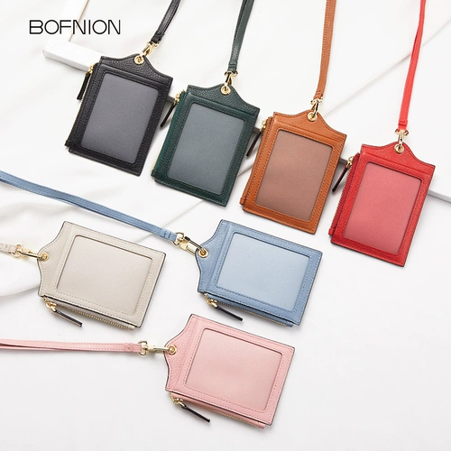 Рабочий картхолдер, чехол для проездного, защитный чехол, из натуральной кожи