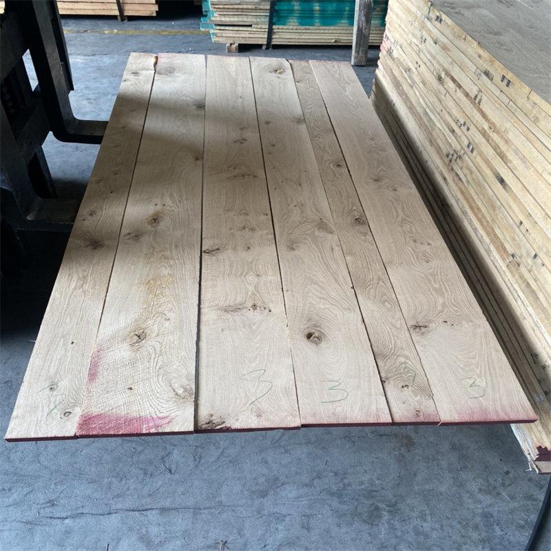 French White Oak Knot Solid Wood Sanded Material for Custom Furniture Craftsmanship Wooden Table Top Material American White Oak